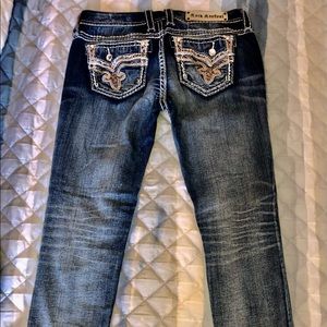 Rock Revival/Betty Mid-rise EZSkinny Stretch Jeans